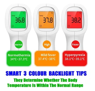 Infra Red Thermometer, Smart Safe Digital Non-Contact Device Model DT-9826. Brand New Products.