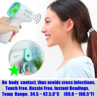 Infra Red Thermometer, Smart Safe Digital Non-Contact Device Model DT-9826. Brand New Products.