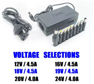 Universal Power Adapter with Connector Plugs for Laptops or Mobile Devices. Brand New Products.