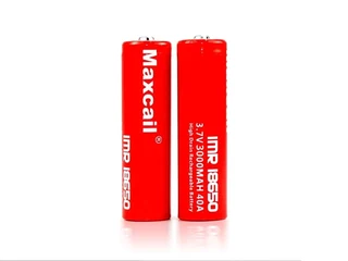 Rechargeable High Drain 18650 Maxcail Batteries 3.7V 3000mAh 40A. Brand New Maxcail Batteries.