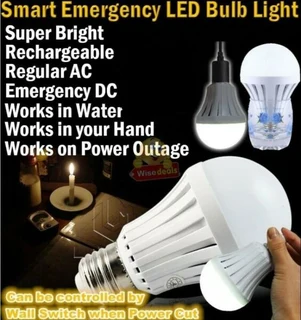 Emergency LED Light Bulbs Smart Intelligent Loadshedding Solution Globes 12W E27. Brand New Products