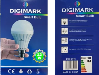 Emergency LED Light Bulbs Smart Intelligent Loadshedding Solution Globes 12W B22. Brand New Products