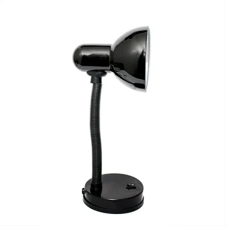 Desk Top Lamp Holder with Flexible Gooseneck plus LED Light Bulb.  In Assorted Colours. Brand NEW.