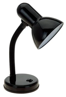 Desk Top Lamp Holder with Flexible Gooseneck plus LED Light Bulb.  In Assorted Colours. Brand NEW.
