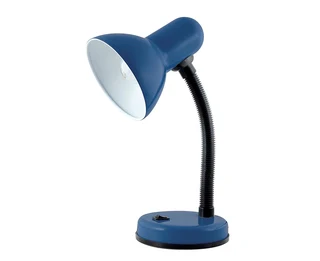 Desk Top Lamp Holder with Flexible Gooseneck plus LED Light Bulb.  In Assorted Colours. Brand NEW.