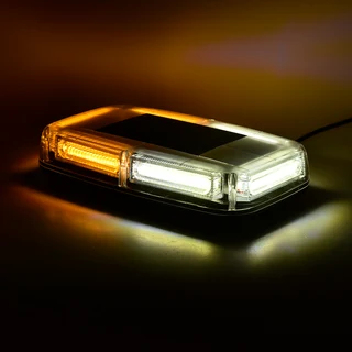 High Intensity COB LED Strobe Vehicle Roof Top Flash Light. Amber / Cool White. Brand New Products.