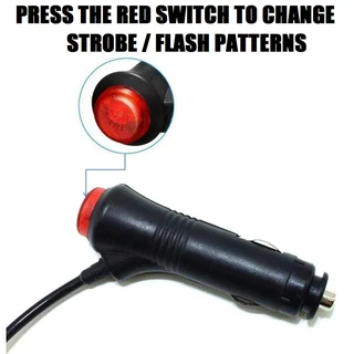 High Intensity COB LED Strobe Vehicle Roof Top Flash Light. Amber / Cool White. Brand New Products.