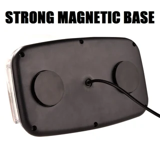 High Intensity COB LED Strobe Vehicle Roof Top Flash Light. Amber / Cool White. Brand New Products.