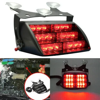 Red LED Windscreen Emergency Vehicle Flash/Warning Dashboard Light. Dash Light. Brand New Products.