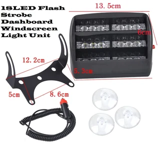 Cool White LED Strobe Vehicle Windscreen Flash Dashboard Light. Dash Light. Brand New Products.