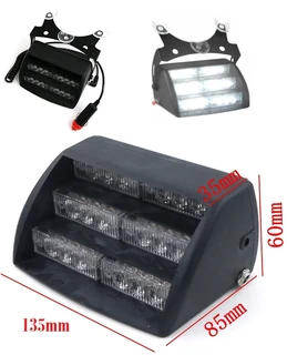Cool White LED Strobe Vehicle Windscreen Flash Dashboard Light. Dash Light. Brand New Products.