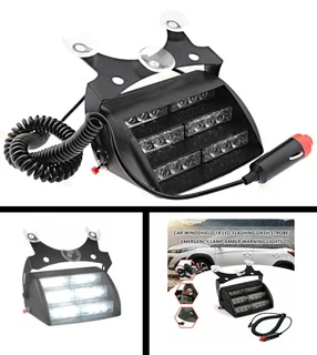 Cool White LED Strobe Vehicle Windscreen Flash Dashboard Light. Dash Light. Brand New Products.