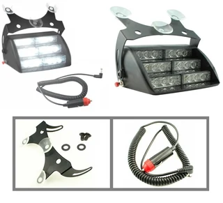 Cool White LED Strobe Vehicle Windscreen Flash Dashboard Light. Dash Light. Brand New Products.
