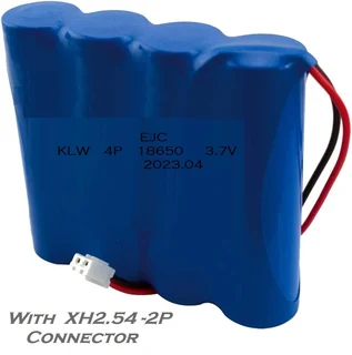 Rechargeable 18650 Battery Pack 3.7V 4-Cells (4P Pack). Light Duty Applications. Brand New Products.