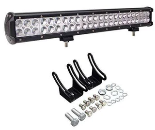 LED Light Bar 144W 7D Double Row Sliding Bracket Mount DC10~32V in Cool White. Brand New Products.