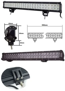 LED Light Bar 144W 7D Double Row Sliding Bracket Mount DC10~32V in Cool White. Brand New Products.