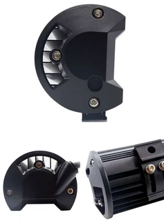 LED Light Bar 144W 7D Double Row Sliding Bracket Mount DC10~32V in Cool White. Brand New Products.