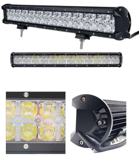 LED Light Bar 144W 7D Double Row Sliding Bracket Mount DC10~32V in Cool White. Brand New Products.