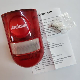 Solar Alarm LED Lamp, Solar Motion Sensor Sound and LED Light Alarm. Brand New Products.