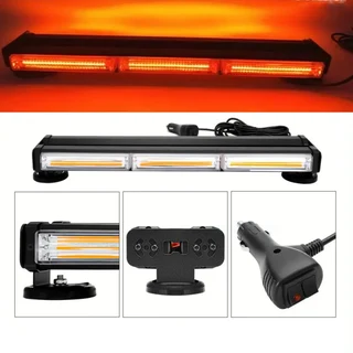 Double Sided Strobe Flash Warning COB LED Light Bars. Amber Orange Light Colour. Brand New Products.