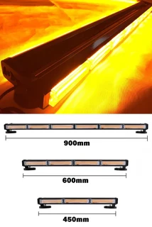Double Sided Strobe Flash Warning COB LED Light Bars. Amber Orange Light Colour. Brand New Products.