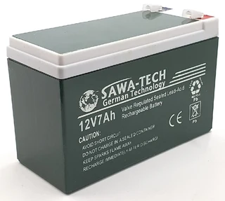Old Stock 12Volts 7Ah Maintenance Free Rechargeable Batteries. For Light Duty DIY Applications.