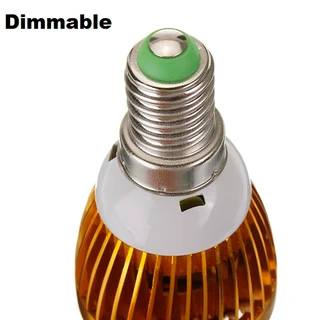Dimmable LED Candle Light Bulbs in Warm White 3W 220V-240V. Only Sold in Pairs. Brand New Products.
