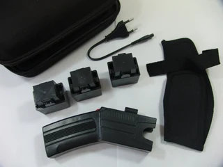 Electric Stun Shock Self Defence Device Kit. It Launches A Barbed Probe Projectile. Brand New Items.