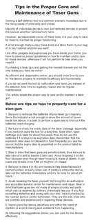 Electric Stun Shock Self Defence Device Kit. It Launches A Barbed Probe Projectile. Brand New Items.