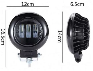 LED MotorBike Vehicle Spot Lights 30W 10V~32V DC. New Generation LED Technology. 6D Lens. Brand New.