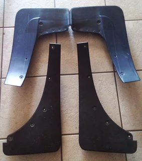Full Set Of BMW X5 E70 F15 Mud Flaps, Splash Guards, Mud Guards, Splash Shields. Second Hand (Used).