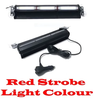Very Long Vehicle Flash Strobe Red COB LED Windscreen Dashboard Dash Light Bar. Brand New Products.