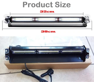 Very Long Vehicle Flash Strobe Red COB LED Windscreen Dashboard Dash Light Bar. Brand New Products.