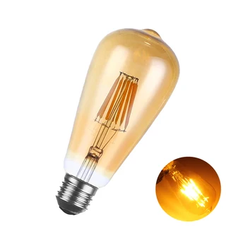 Unique and Novelty LED Light Bulbs. Filament LED Vintage ST64 Design. Warm White. Brand New Products