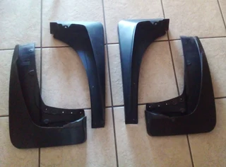 Full Set Of BMW X5 E70 F15 Mud Flaps, Splash Guards, Mud Guards, Splash Shields. Second Hand (Used).