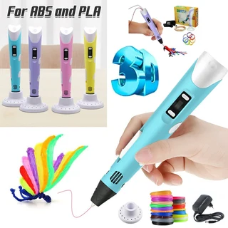Intelligent 3D Pen With LED Display, Compatible PLA, ABS Filaments, Ideal Arts and Crafts Gift. NEW