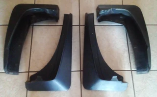 Full Set Of BMW X5 E70 F15 Mud Flaps, Splash Guards, Mud Guards, Splash Shields. Second Hand (Used).