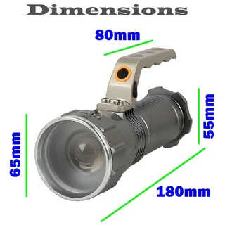 CREE LED High Performance Rechargeable Searchlight Emergency Torch. Brand New Products.