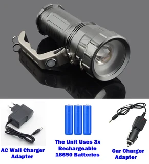 CREE LED High Performance Rechargeable Searchlight Emergency Torch. Brand New Products.
