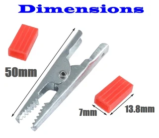 Insulated Crocodile Clips Alligator Clips Crocodile Clamps Alligator Clamps. Brand New Products.