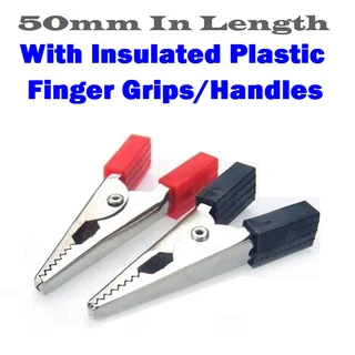 Insulated Crocodile Clips Alligator Clips Crocodile Clamps Alligator Clamps. Brand New Products.