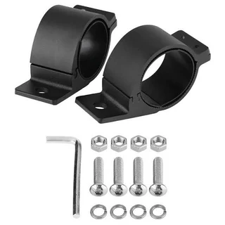 2pces 76mm~81mm Adjustable Black Mounting Brackets For Spotlights And Light Bars. Brand New Products