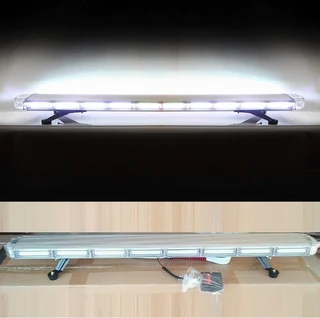 Cool White COB LED Security Vehicle Roof Top Strobe Flash Ultra Slim Version Light Bar. Brand NEW