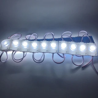 Cool White Light Colour LED Light Waterproof Injection Moulded Modules with Dome Lens. Brand NEW.