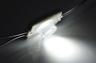 Cool White Light Colour LED Light Waterproof Injection Moulded Modules with Dome Lens. Brand NEW.