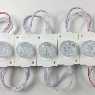 Cool White Light Colour LED Light Waterproof Injection Moulded Modules with Dome Lens. Brand NEW.