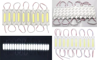 Giant Cool White COB LED Light Modules. Waterproof Injection Moulded with Lens. Brand New Products.