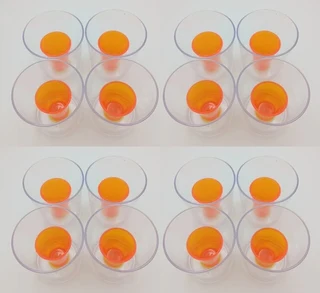 Jager Bomb Shot Plastic Cups, J-Bomb Tot Shot Cups For The Ultimate Party Gig. MOQ Is 20. Brand New.