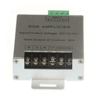 30A 12V~24V MultiColour RGB LED Strip Light Amplifier Aluminium Signal Booster. Brand New Products.