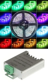 30A 12V~24V MultiColour RGB LED Strip Light Amplifier Aluminium Signal Booster. Brand New Products.